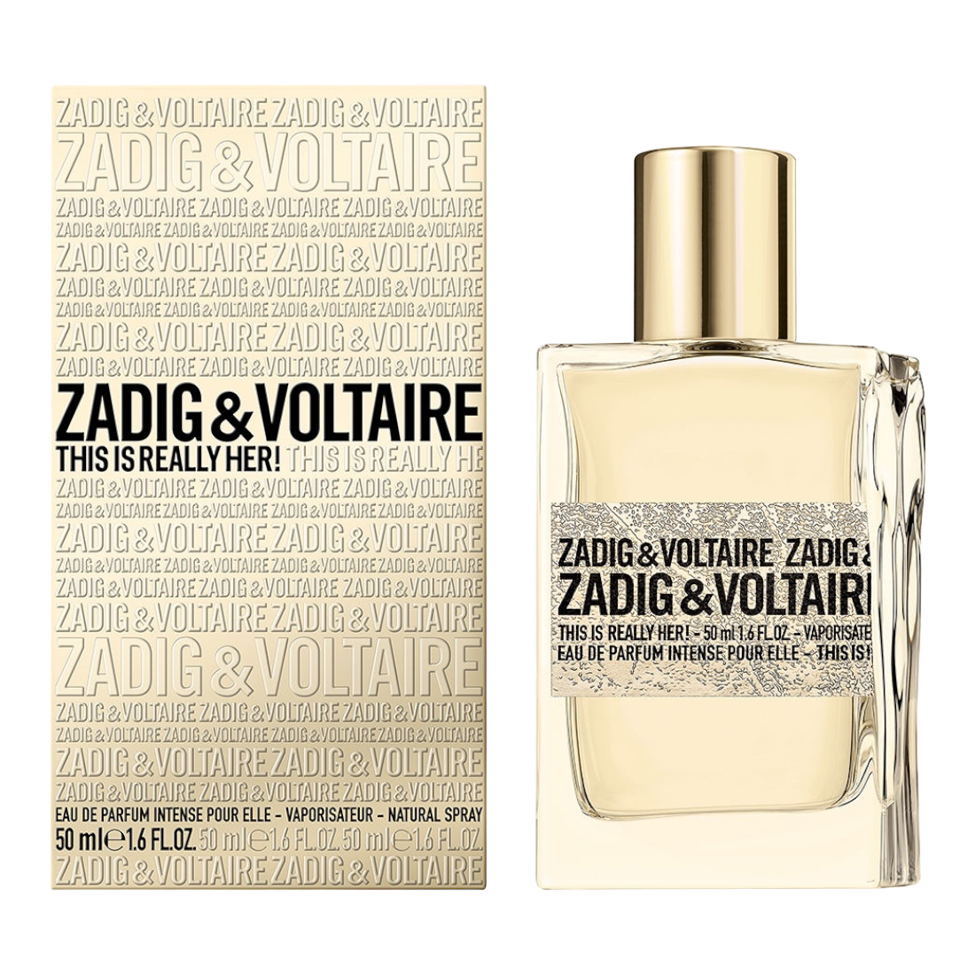 ZADIG VOLTAIRE THIS IS REALLY HER EDP INTENSE 50ML INSCATOLATO