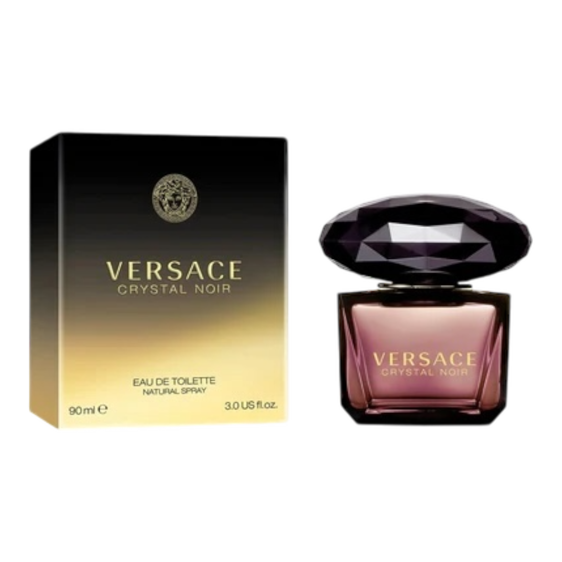 VERSACE CRYSTAL NOIR EDT 90ML INSCATOLATO