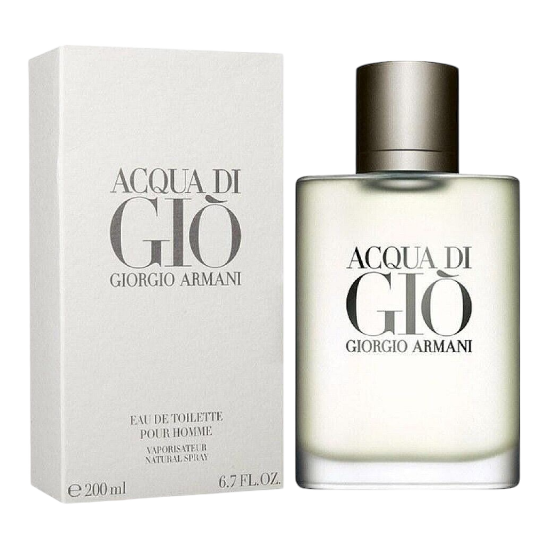 GIORGIO ARMANI ACQUA DI GIO UOMO EDT 200ML SPRAY INSCATOLATO