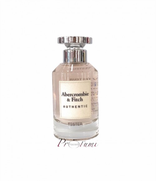 ABERCROMBIE  FITCH AUTHENTIC DONNA EDP 100 ML SPRAY TESTER