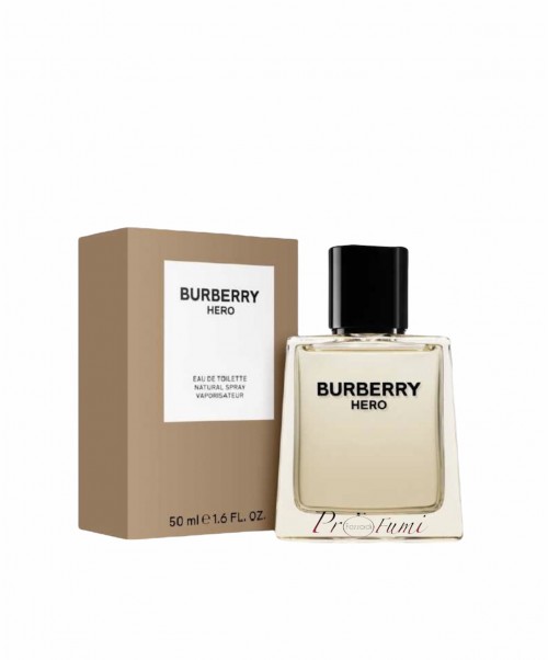 BURBERRY HERO EDT 50ML SPRAY INSCATOLATO