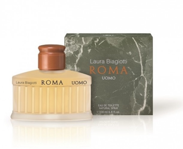LAURA BIAGIOTTI ROMA UOMO EDT 200ML SPRAY INSCATOLATO