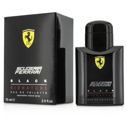 FERRARI BLACK SIGNATURE EDT 125ML INSCATOLATO