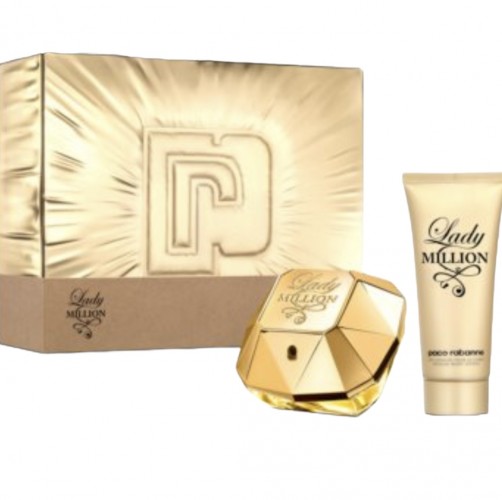 PACO RABANNE LADY MILLION EDP 50ML+75ML BODY LOTION