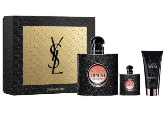 YSL BLACK OPIUM EDP 50ML+7,5ML MINIATURA+50MLCREMA CORPO