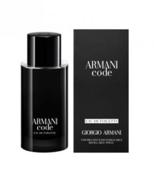 GIORGIO ARMANI CODE EDT 75ML INSCATOLATO RICARICABILE