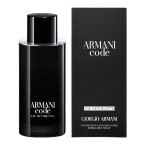 GIORGIO ARMANI CODE UOMO EDT 125ML INSCATOLATO RICARICABILE