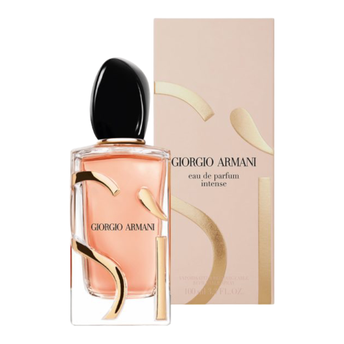 GIORGIO ARMANI SI EDP INTENSE 100ML INSCATOLATO RICARICABILE