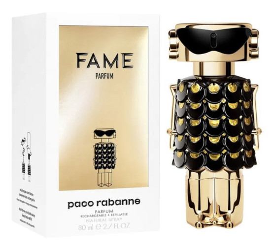 PACO RABANNE FAME PARFUM 80ML INSCATOLATO RICARICABILE