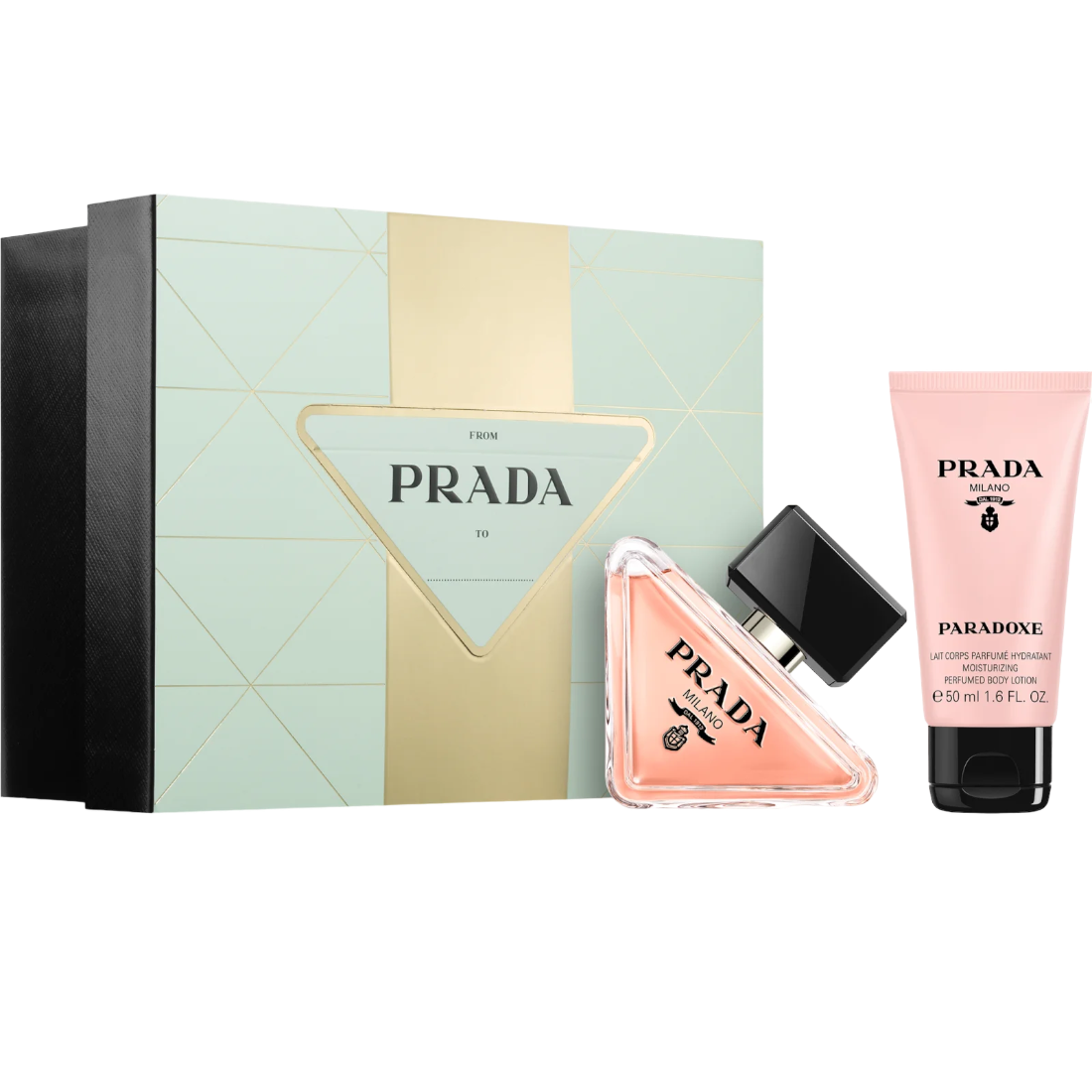 PRADA PARADOXE EDP 50ML + LATTE CORPO IDRATANTE PROFUMATO 50ML