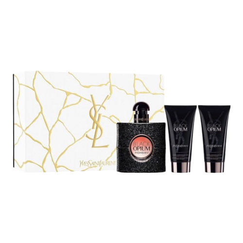 YSL BLACK OPIUM EDP 50ML + 2X50ML BODY LOTION CONFEZIONE