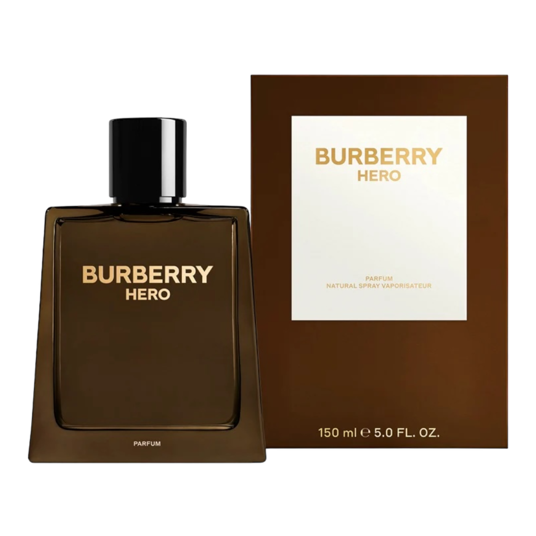 BURBERRY HERO PARFUM 150ML INSCATOLATO RICARICABILE