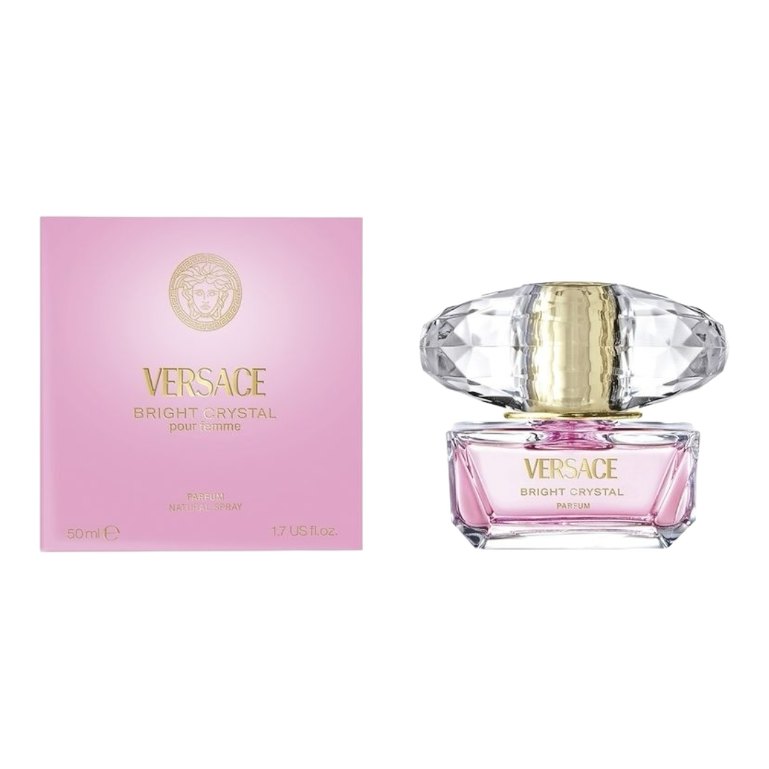 VERSACE BRIGHT CRYSTAL PARFUM 50ML INSCATOLATO