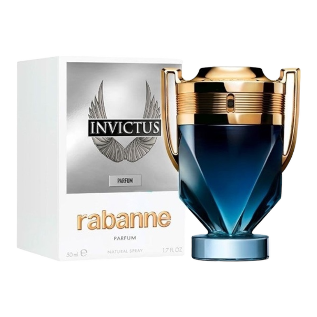 PACO RABANNE INVICTUS PARFUM 50ML INSCATOLATO