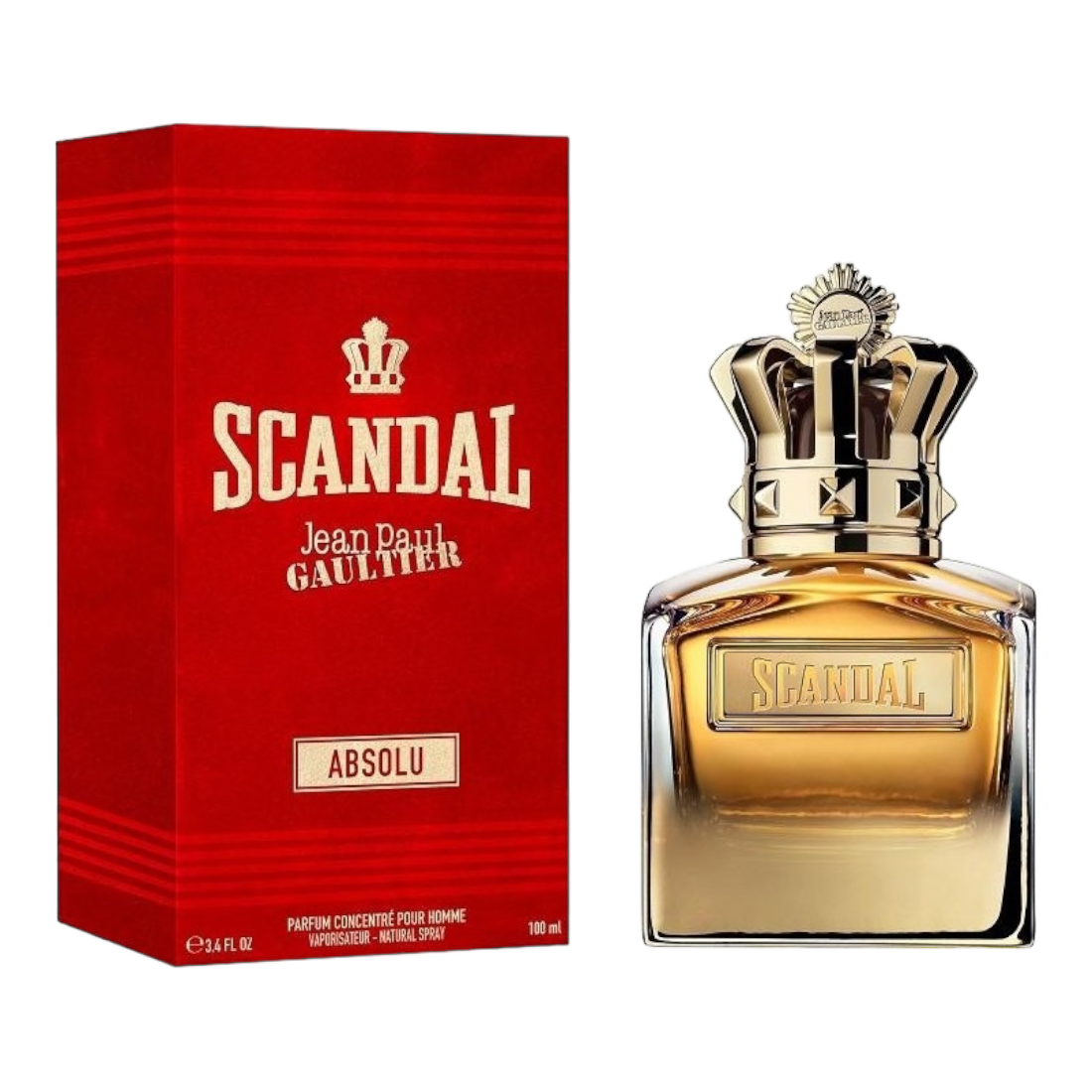 JEAN PAUL GAULTIER SCANDAL UOMO ABSOLU PARF 100ML INSCATOLATO