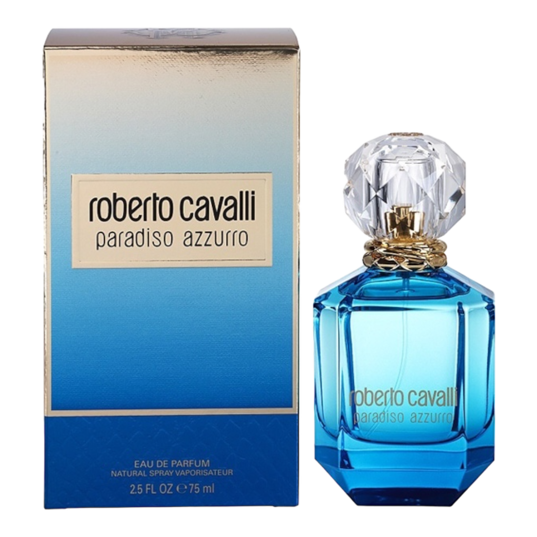 ROBERTO CAVALLI PARADISO AZZURRO EDP 75ML SPRAY INSCATOLATO