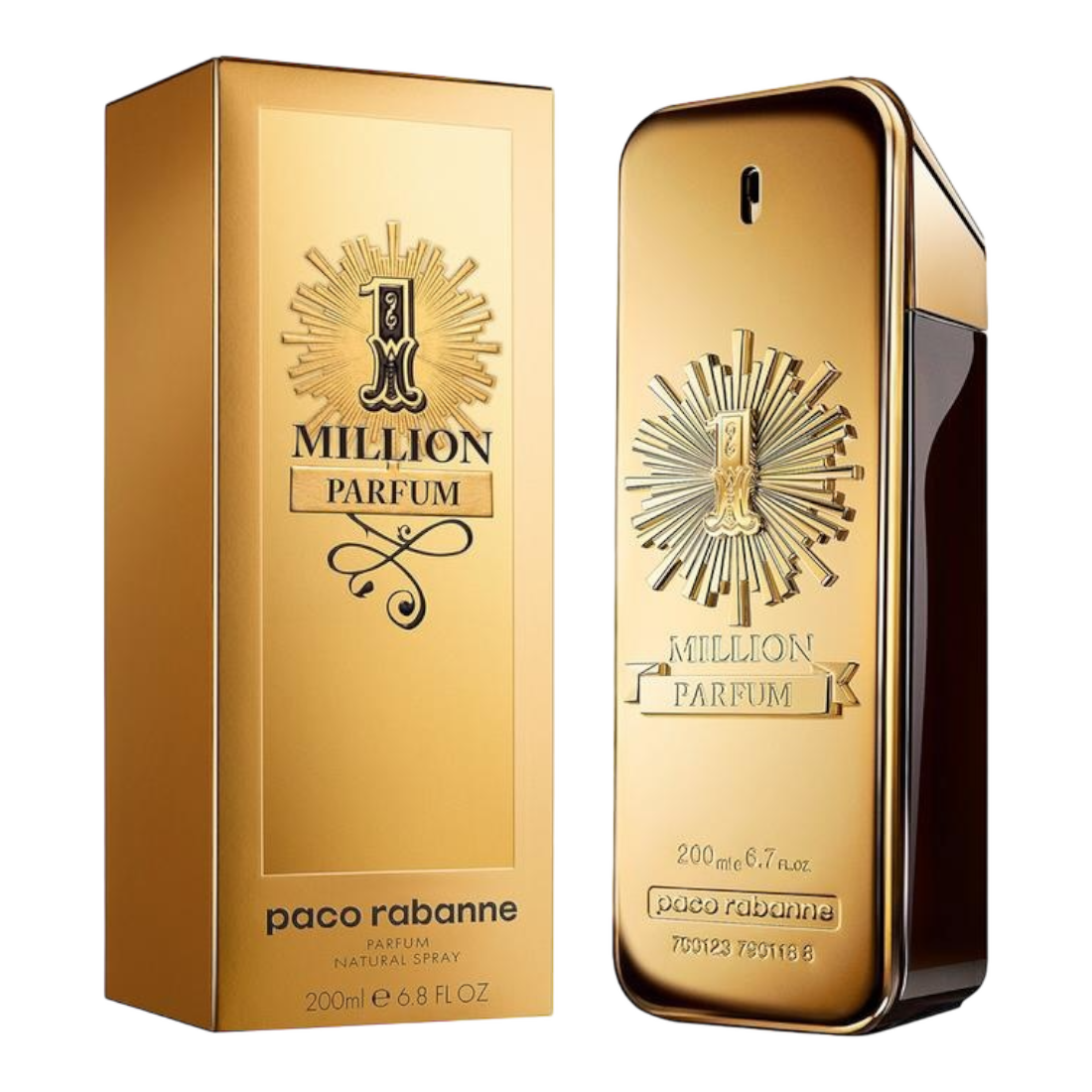 PACO RABANNE ONE MILLION PARFUM 200ML INSCATOLATO