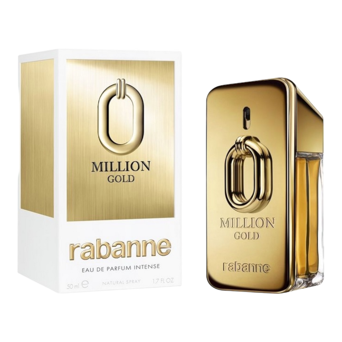 PACO RABANNE MILLION GOLD EDP INTENSE 50ML INSCATOLATO