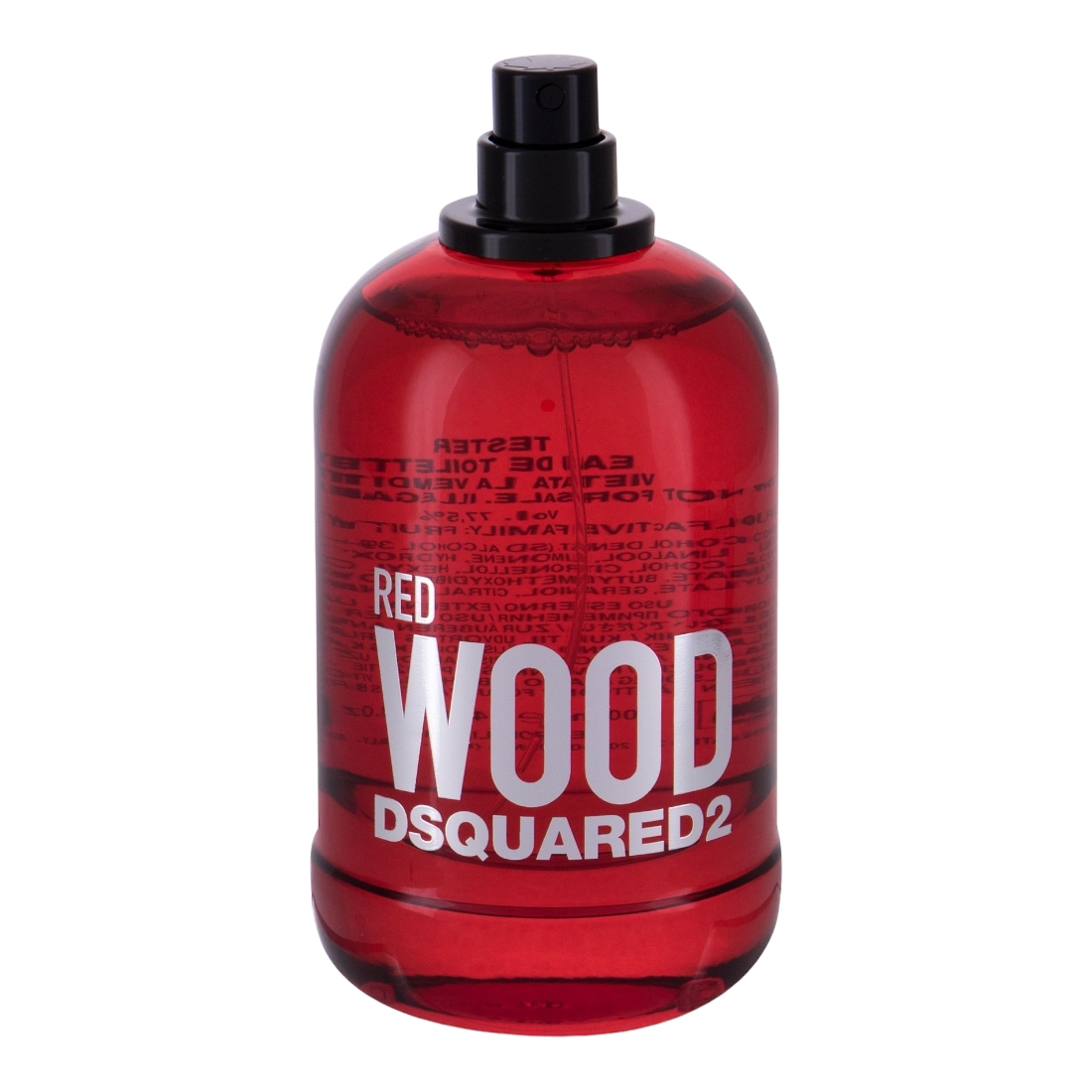 DSQUARED RED WOOD EDT 100ML TESTER NO TAPPO