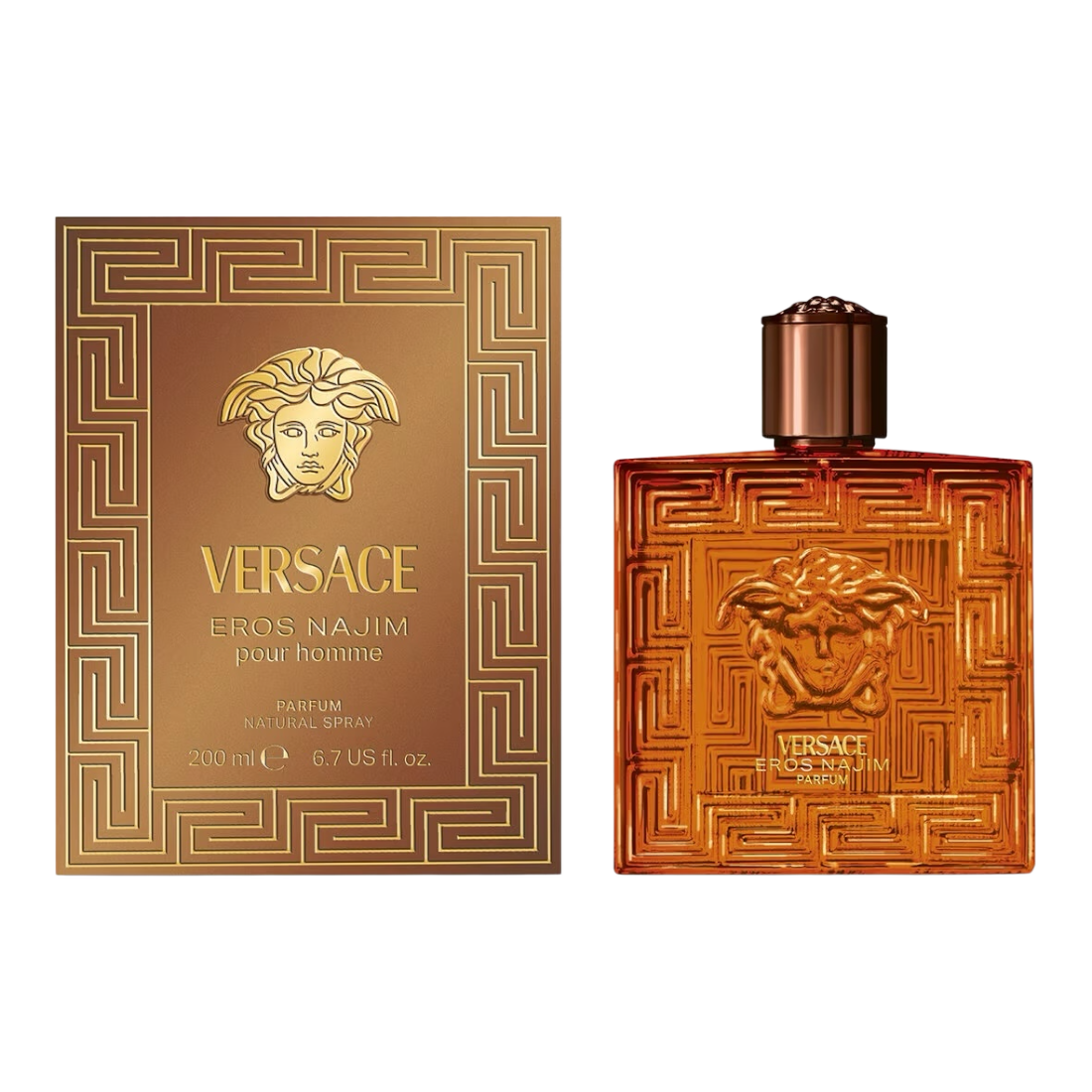 VERSACE EROS NAJIM PARFUM 200ML INSCATOLATO
