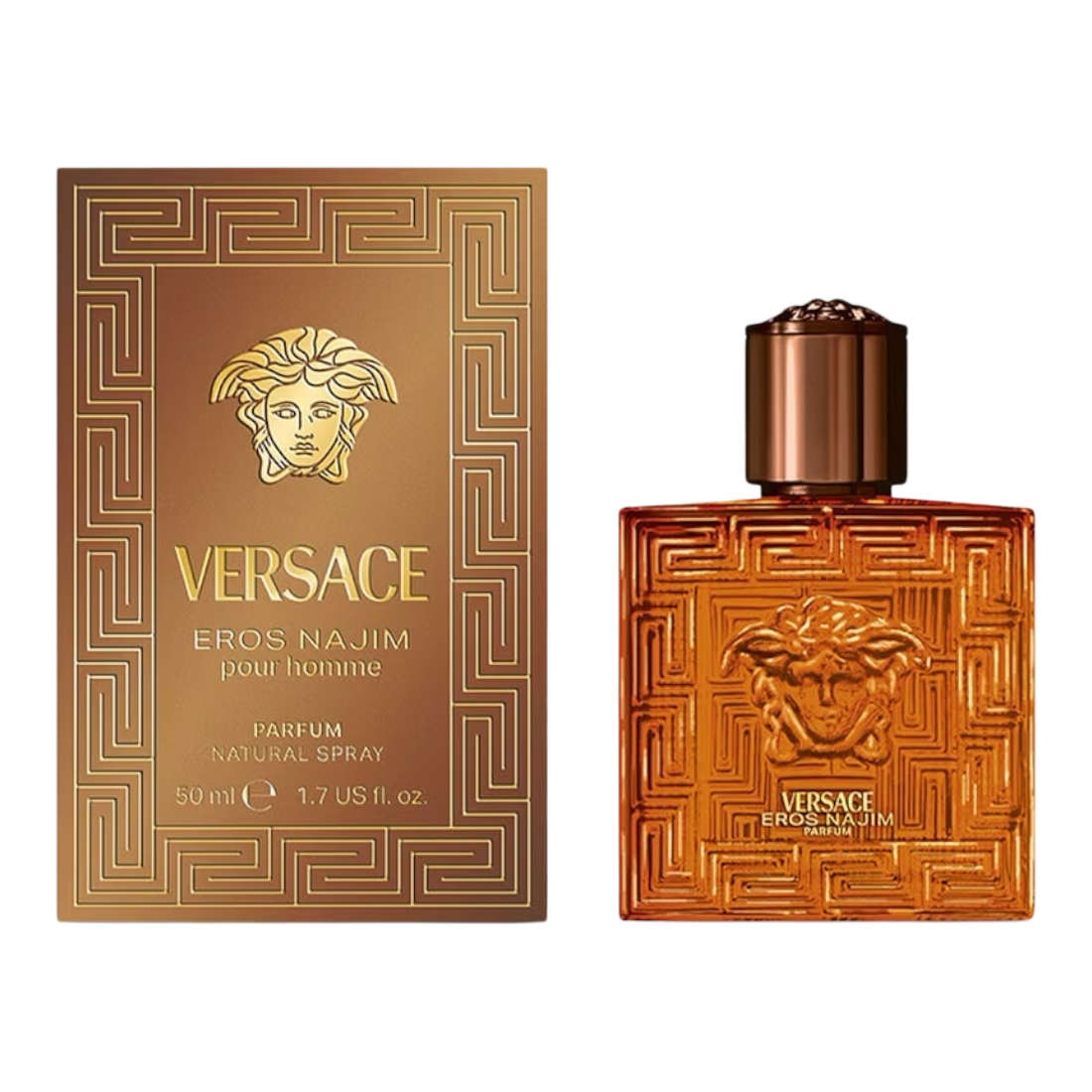 VERSACE EROS NAJIM PARFUM 50ML INSCATOLATO