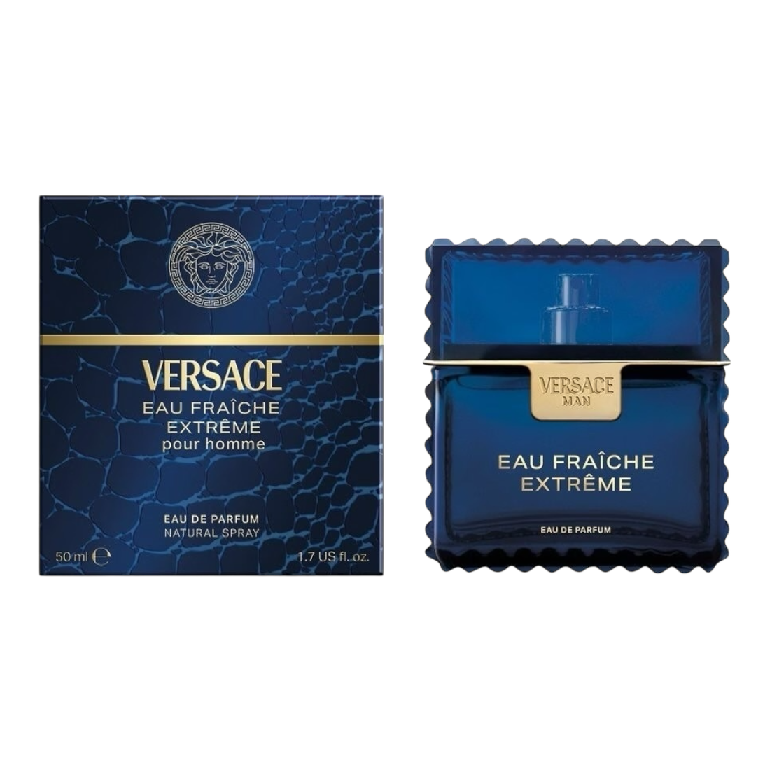 VERSACE EAU FRAICHE EXTREME EDP 50ML INSCATOLATO