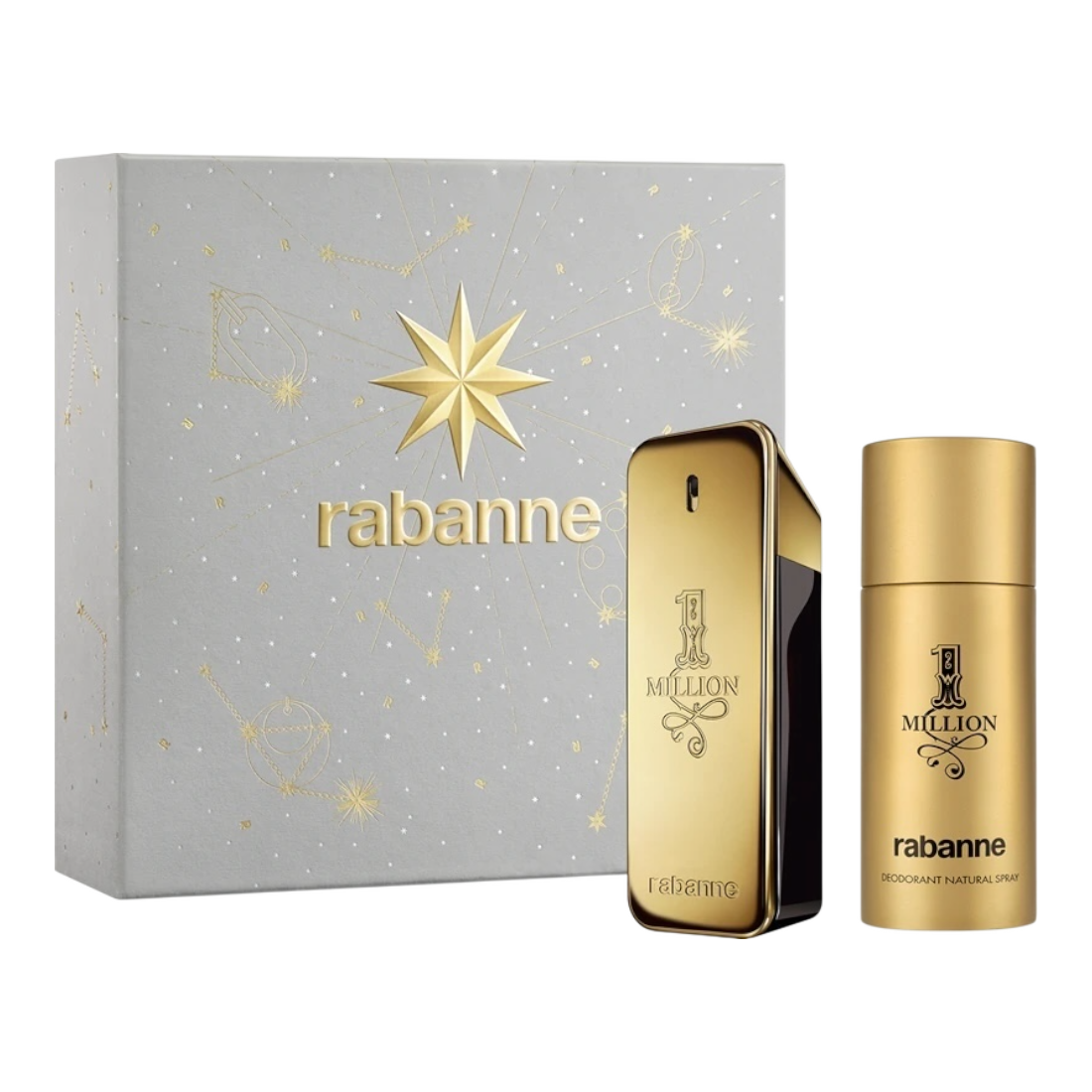 PACO RABANNE ONE MILLION EDT 100ML + DEODORANTE SPRAY CONFEZIONE