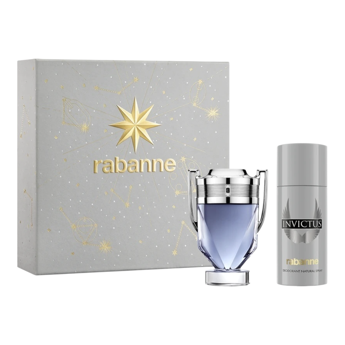PACO RABANNE INVICTUS EDT 100ML+ DEODORANTE SPRAY CONFEZIONE