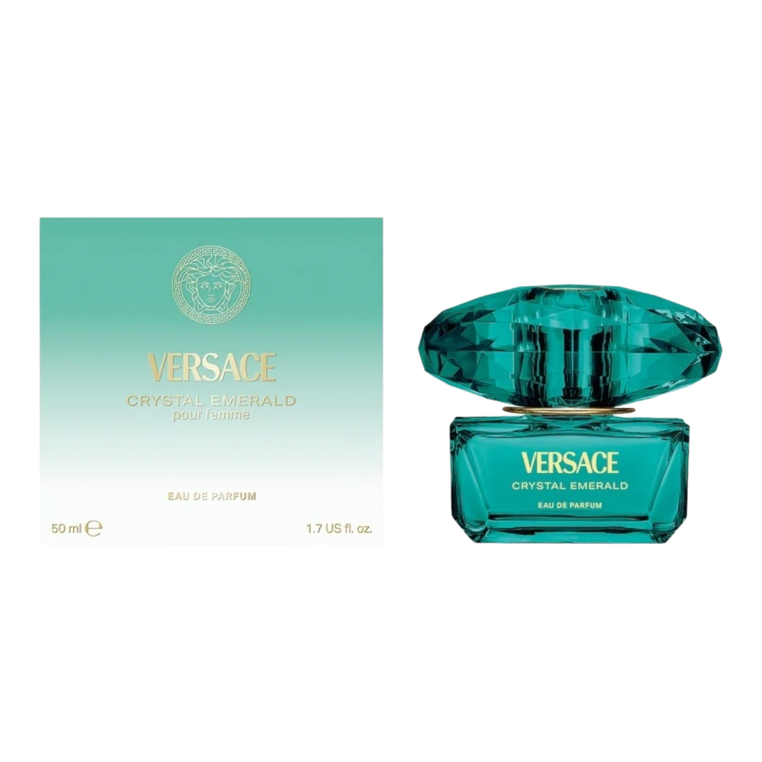 VERSACE CRYSTAL EMERALD EDP 50ML SPRAY INSCATOLATO