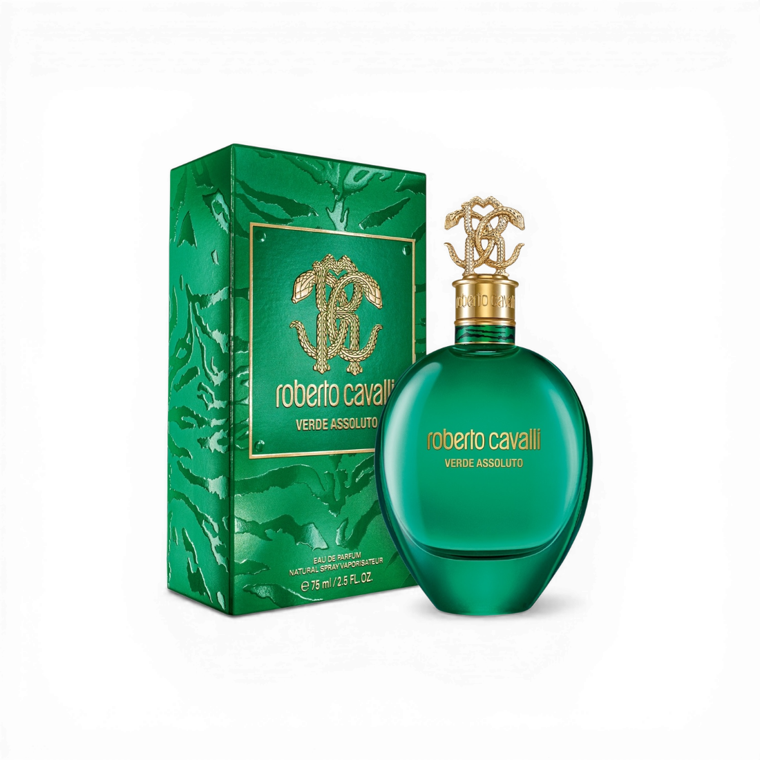 ROBERTO CAVALLI VERDE ASSOLUTO EDP 75ML SPRAY INSCATOLATO ROBERTO CAVALLI VERDE ASSOLUTO EDP 75ML SPRAY INSCATOLATO