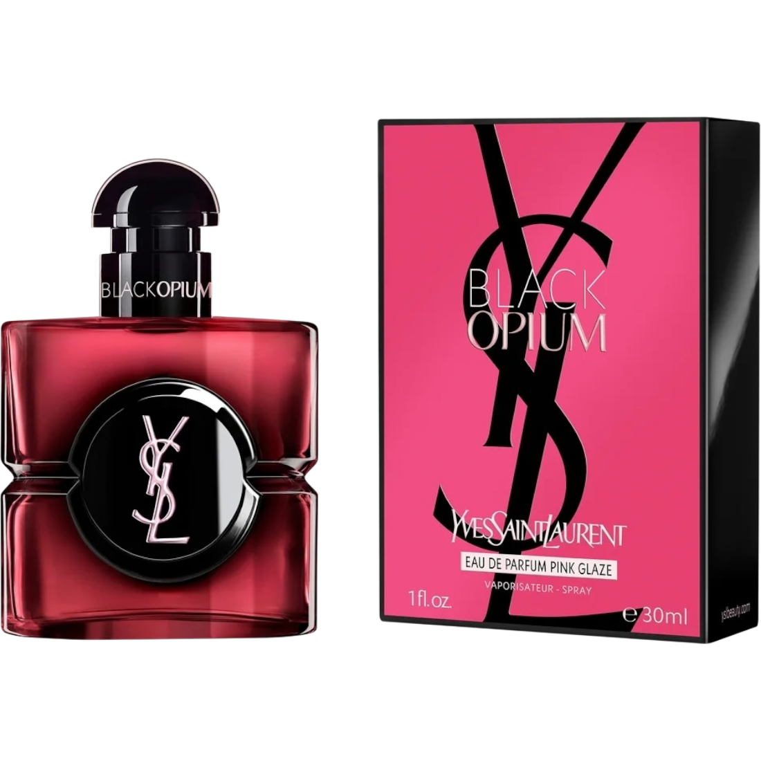 YSL BLACK OPIUM EDP PINK GLAZE EDP 30ML INSCATOLATO YSL BLACK OPIUM EDP PINK GLAZE EDP 30ML INSCATOLATO
