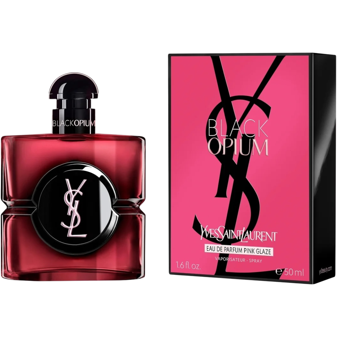 YSL BLACK OPIUM EDP PINK GLAZE EDP 50ML INSCATOLATO YSL BLACK OPIUM EDP PINK GLAZE EDP 50ML INSCATOLATO